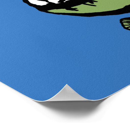 VR T-rex Poster (Ecke)