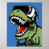 VR T-rex Poster (Vorne)