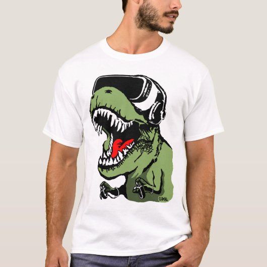 VR T-rex T-Shirt (Vorderseite)