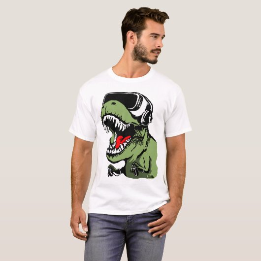 VR T-rex T-Shirt (Vorne ganz)