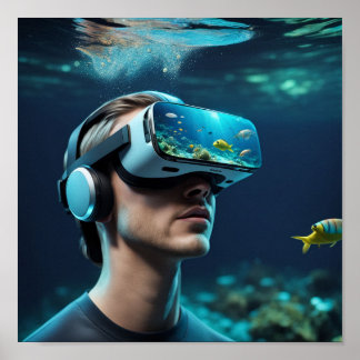 VR-Technologie Poster