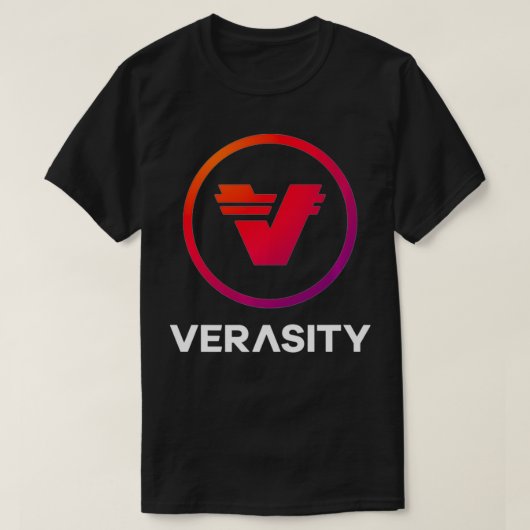 VRA-Coin-Kryptowährung 3 T-Shirt (Design vorne)