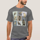 VRDS, Papageien, Eule, Tauben, Kookaburra T-Shirt (Vorderseite)