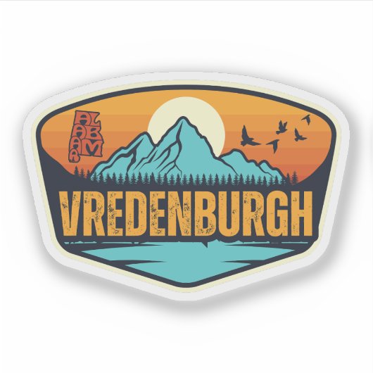 Vredenburgh, Alabama Aufkleber (Vorderseite)