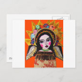Vrgin von Guadalupe von Heather Galler Postkarte (Vorne/Hinten)