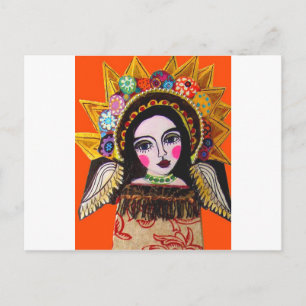 Vrgin von Guadalupe von Heather Galler Postkarte