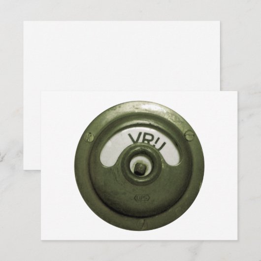 Vrij, frei postkarte (Vorne/Hinten)