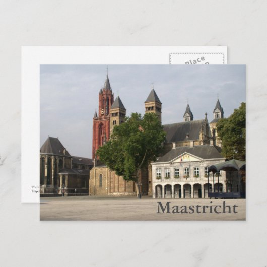 Vrijthof, Maastricht Postkarte (Vorne/Hinten)