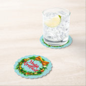 Vrolijk Kerstfeest Niederländisch Frohe Weihnachte Untersetzer (Vor Ort)