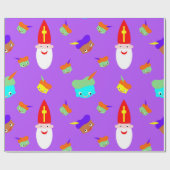 Vrolijk pakpapier geschenkpapier (Flach)