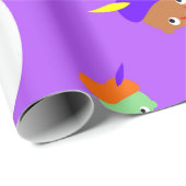 Vrolijk pakpapier geschenkpapier (Rolleneckpunkt)