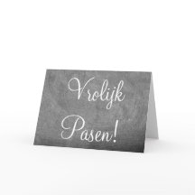 Vrolijk Pasen Dutch Happy Oaster Chalkboard