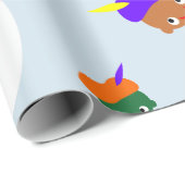 Vrolijk Sinterklaas pakpapier Geschenkpapier (Rolleneckpunkt)