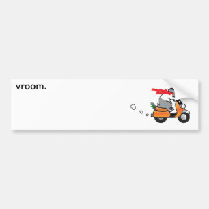 vroom. autoaufkleber