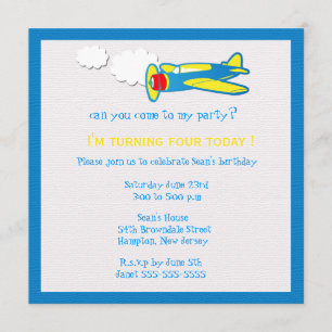 Vroom…. Geburtstags-Party lädt ein Einladung