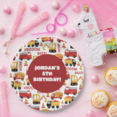 Vroom Honk Beep! Lastkraftwagen Pappteller (Party)