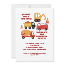 Vroom Hupe Piep! Trucks Geburtstag