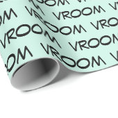 Vroom Vroom Kinder Party & Geschenk Geschenkpapier (Rolleneckpunkt)