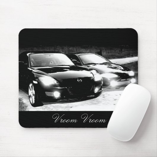 Vroom Vroom Mousepad (Mit Mouse)
