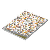 Vroom! Vroom! Pkw und Transportmuster Boy Notizblock (Rotiert)