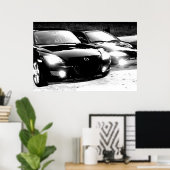 Vroom Vroom Poster (Heimbüro)