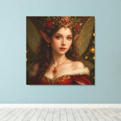 VS001_Vivid Fairy - Christmas Edition #1 Leinwanddruck (Insitu (Holzboden))