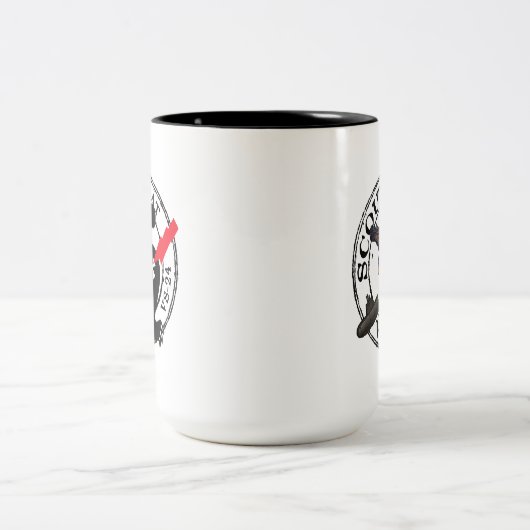 VS-24-SCOUTS / CAT-COMBO ZWEIFARBIGE TASSE (Mittel)