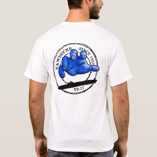 VS-37 SAWBUCKS SEIT 1953 T-Shirt (Rückseite)