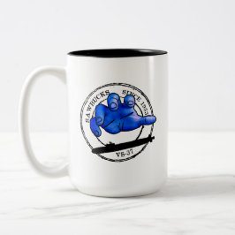 VS-37 SAWBUCKS SEIT 1953 ZWEIFARBIGE TASSE