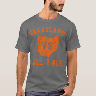 vs All Yall für Yall Vintage CLE Ohio Mädchen T-Shirt
