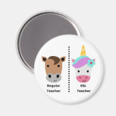 VS ESL Lehrer Magnet (Vorderseite/Rückseite)