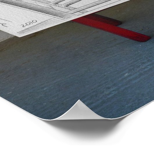 VS-Kamera - einsam Poster (Ecke)