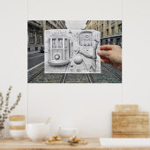 VS-Kamera für den Stift - Das ist keine Gravitatio Poster (Küche)