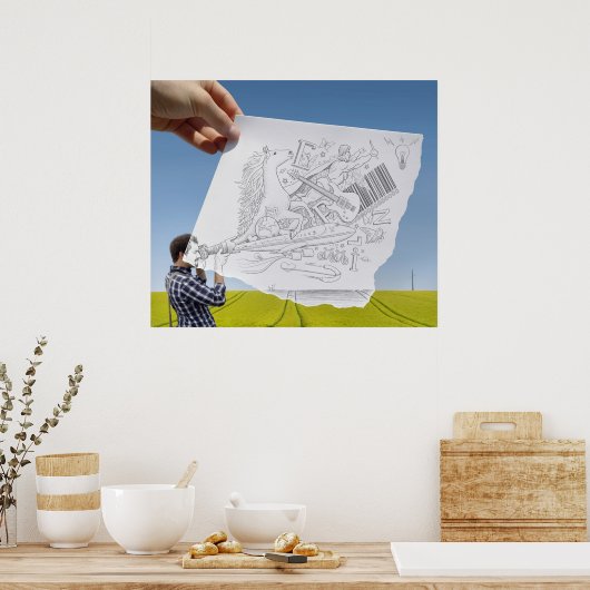 VS-Kamera - Inspiration Poster (Küche)