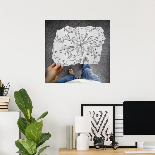 VS-Kamera - Vertigo Poster (Heimbüro)