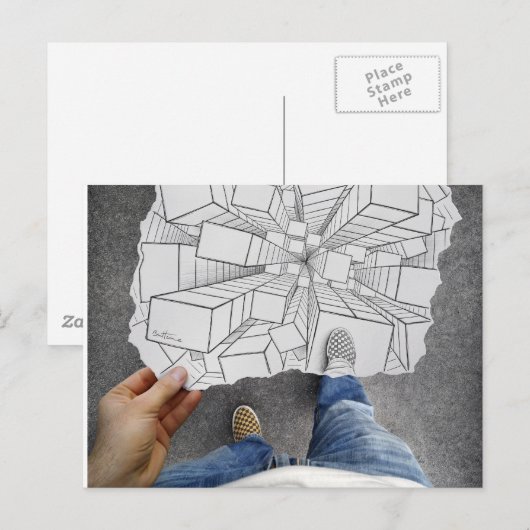 VS-Kamera - Vertigo Postkarte (Vorne/Hinten)