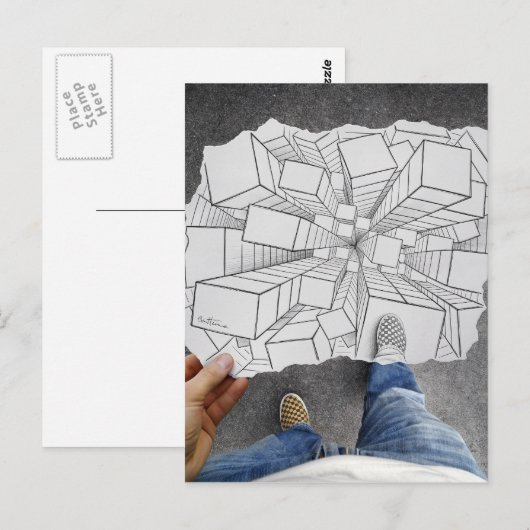 VS-Kamera - Vertigo Postkarte (Vorne/Hinten)