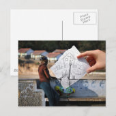 VS-Kamera - Zuhause Postkarte (Vorne/Hinten)