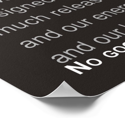 VS Responding Poster reagieren (Ecke)