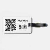 VSD-Gepäckmarke Gepäckanhänger (Rückseite horizontal)