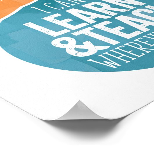 V'Shinantam Print Poster (Ecke)