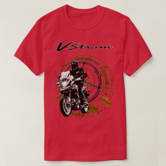 Vstrom XT650 2020 T-Shirt (Design vorne)