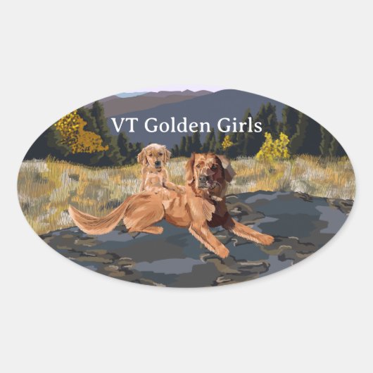 VT Golden Girls Sticker (Vorderseite)