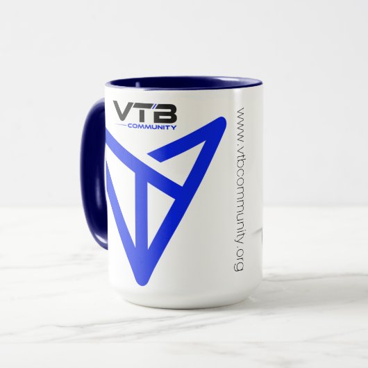 VTBCCommunity Tasse 15oz (Vorderseite Links)