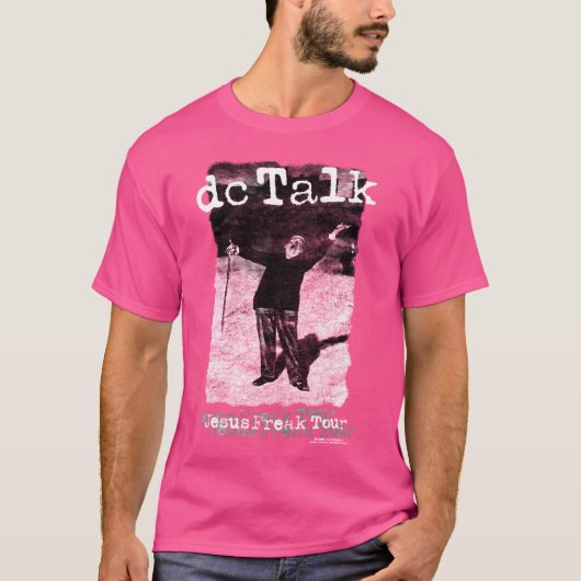 Vtg 1996 DC Talk T Shirt Promo Jesus Freak Tour Co (Vorderseite)