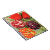 VTG Botanisches Tulip-Notebook Notizblock (Rechte Seite)