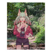 VTuber, Anime, Forrest,  Poster (Vorderseite)