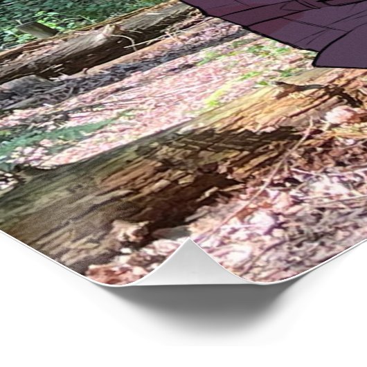 VTuber, Anime, Forrest,  Poster (Ecke)