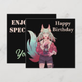 VTuber Anime girl (Vorne/Hinten)