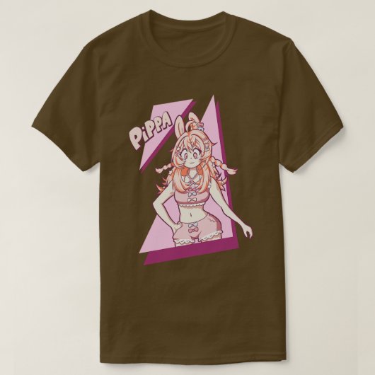 VTuber Pipkin Pippa T-Shirt (Design vorne)